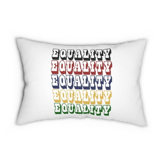 Decorative Lumbar Throw Pillow - Equality - Multicolor-1