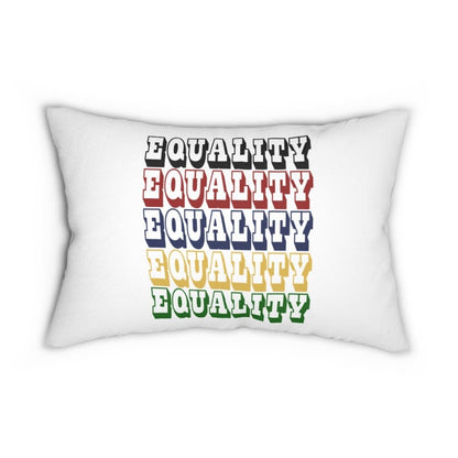 Decorative Lumbar Throw Pillow - Equality - Multicolor-1